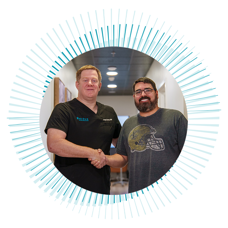 Doctor shaking Patients hand